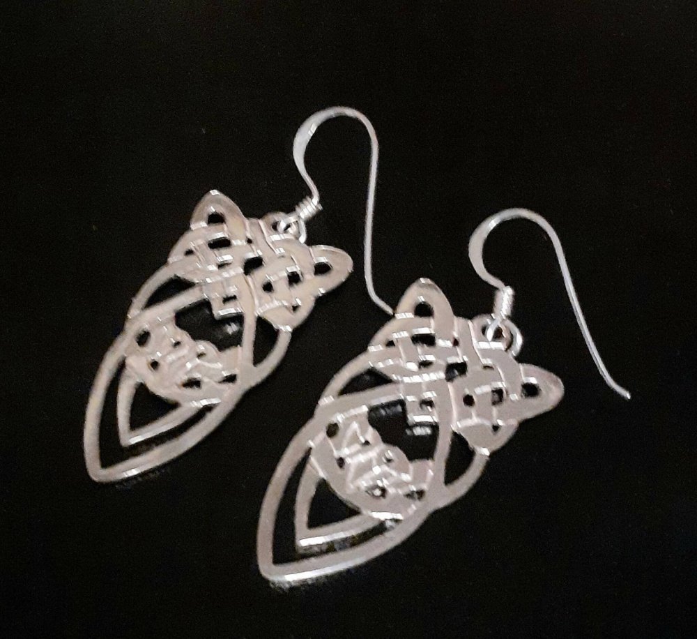 Silver Designed Earrings