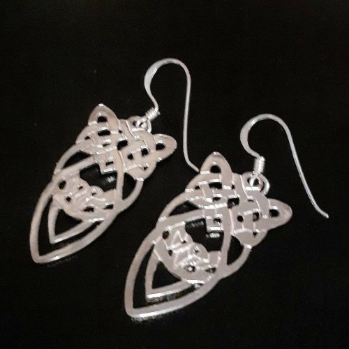 Silver Designed Earrings