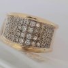 Diamond Band set in 14k Gold - Image 3