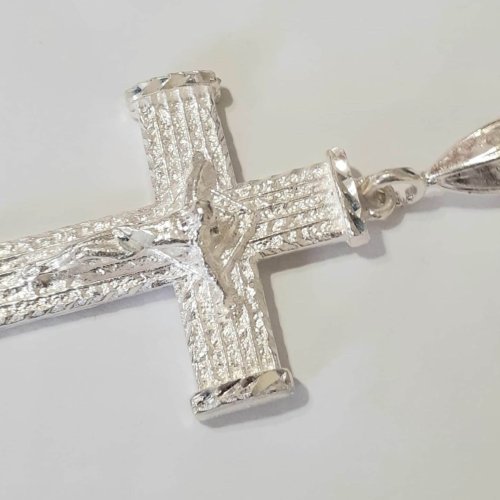Silver Cross - Large Size