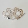 Heart shaped Silver Studs