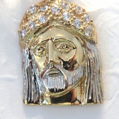10k Jesus Pendant