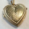 10k Heart Shaped Locket