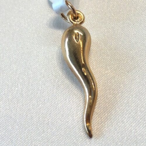 10k Horn Pendant
