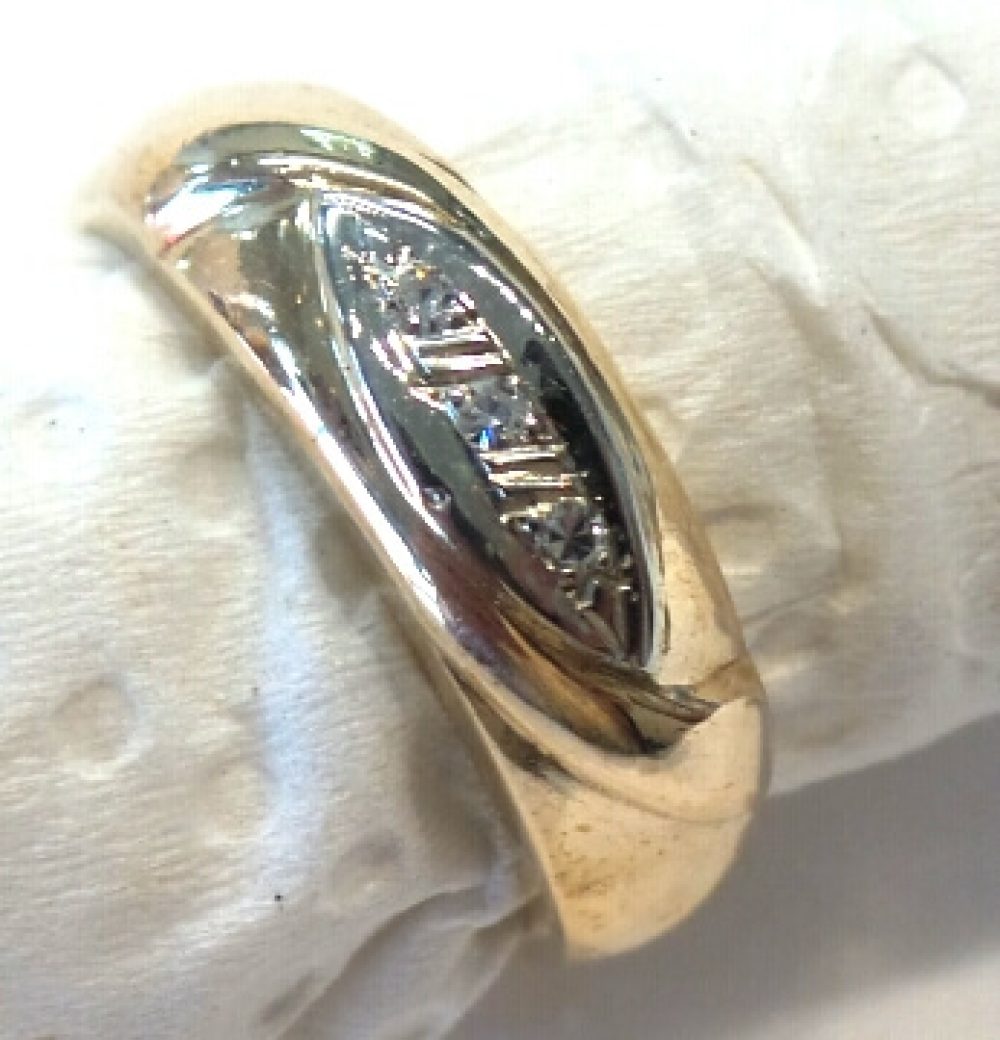 10k Diamond Band