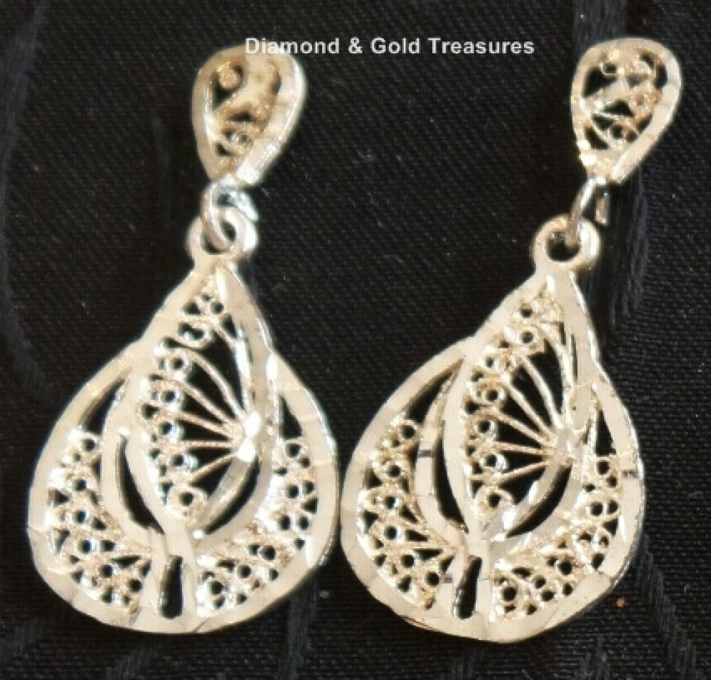 Silver Filigree Earrings