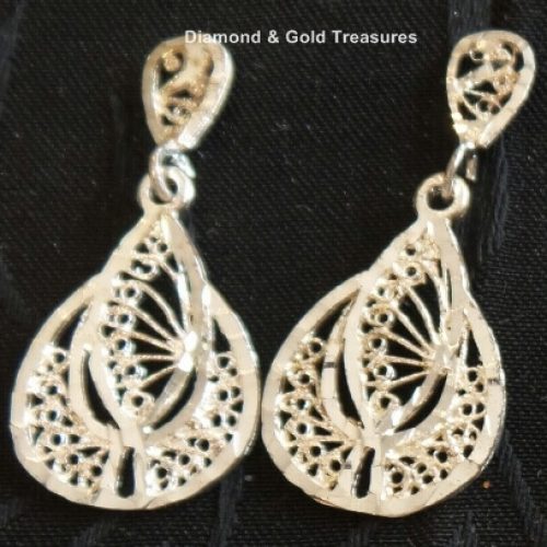 Silver Filigree Earrings