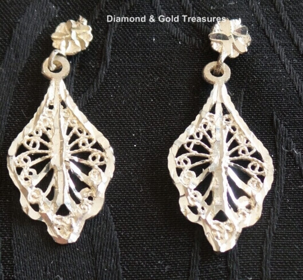Silver Filigree Earrings