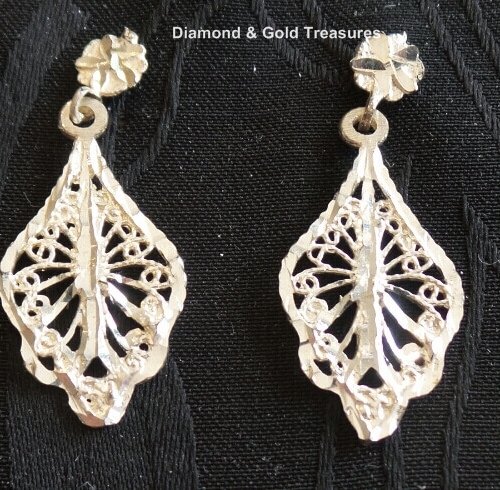 Silver Filigree Earrings
