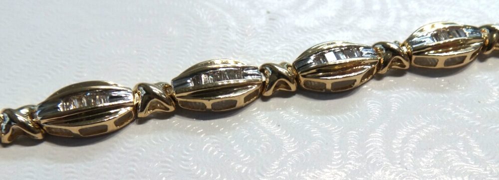 14k 1ct Diamond Bracelet