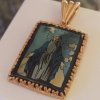 Mother Mary Pendant set in 10k - Image 2