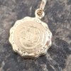 Baptism Gold Pendant in 14k