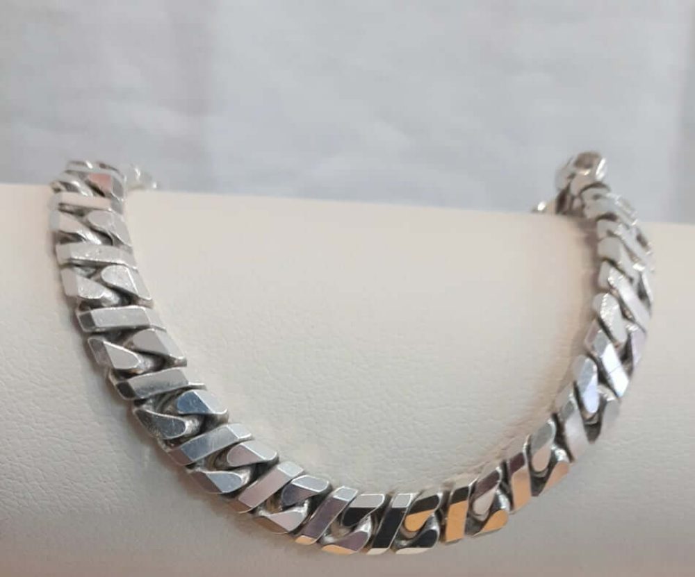 Silver Designed Ladies Bracelet