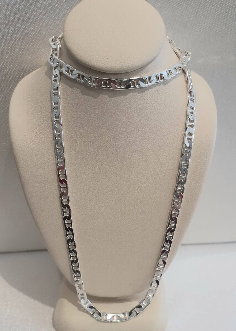 Flat Gucci Silver Chain - Image 2