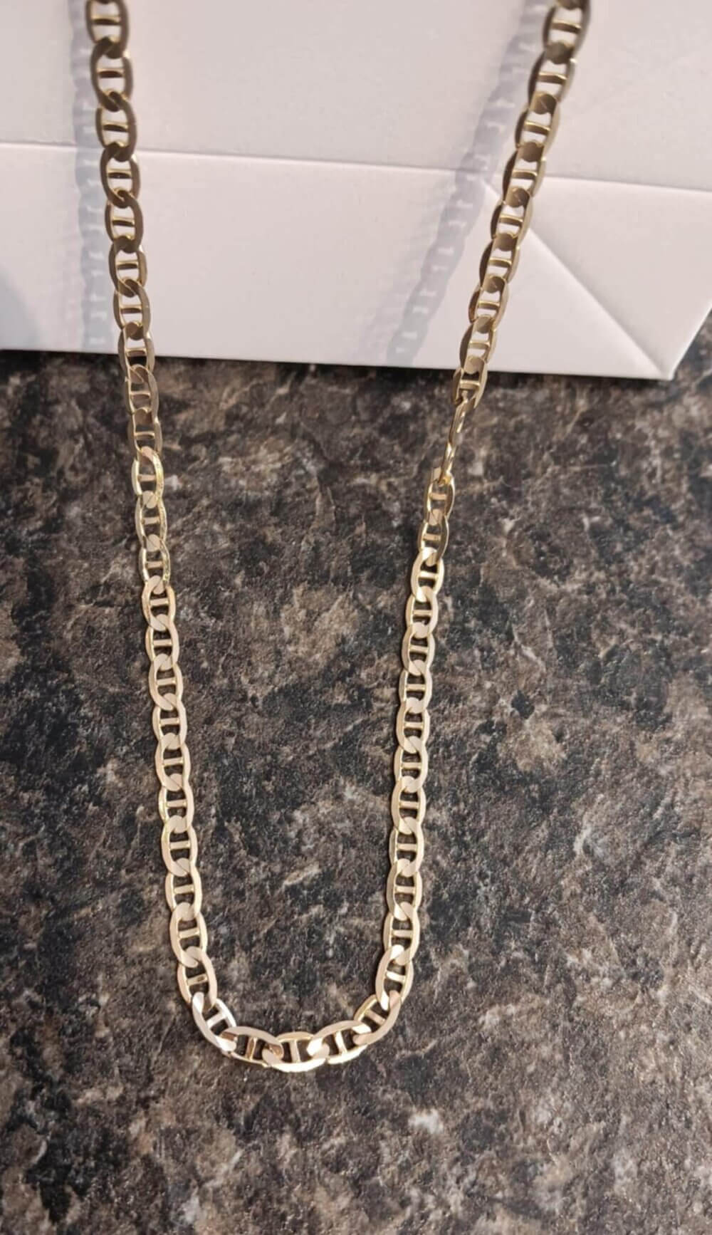10k Gold Flat Gucci Chain