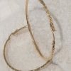 Designed 10k Hoop Earrings