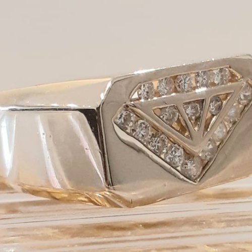 Diamond Men's Ring - 10k