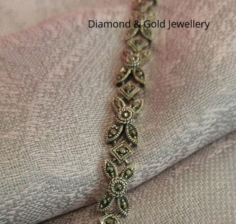 Marcasite Silver Bracelet