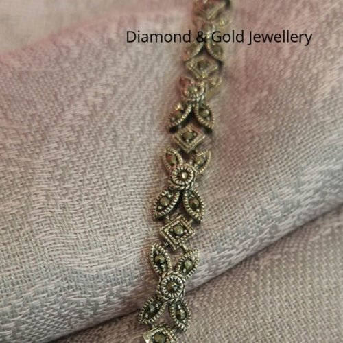 Marcasite Silver Bracelet