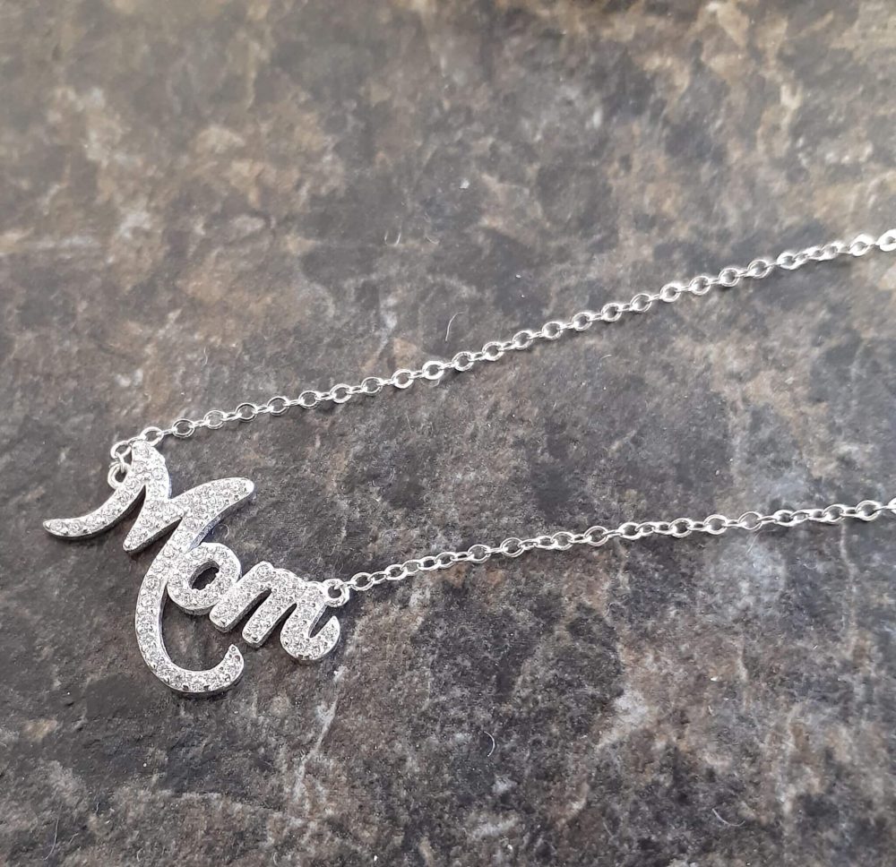 MOM Silver Necklace