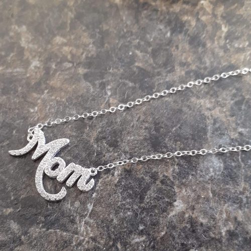 MOM Silver Necklace
