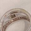 14k White Gold Princess Cut Diamond Ring - Image 6