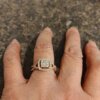 10k Rose Gold Diamond Ring - Image 5