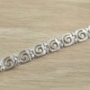 Silver Versace Patterned Bracelet - Image 2