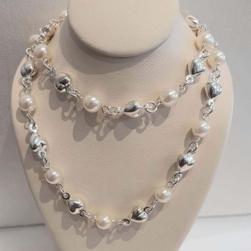 Pearl & Silver Necklace