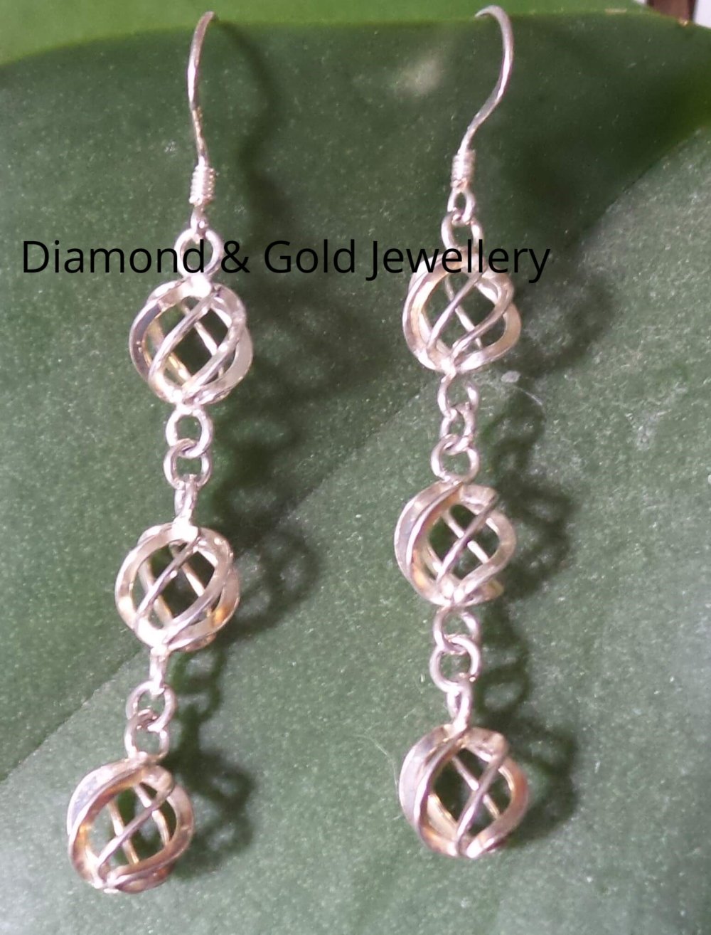 Dangley Silver Earrings