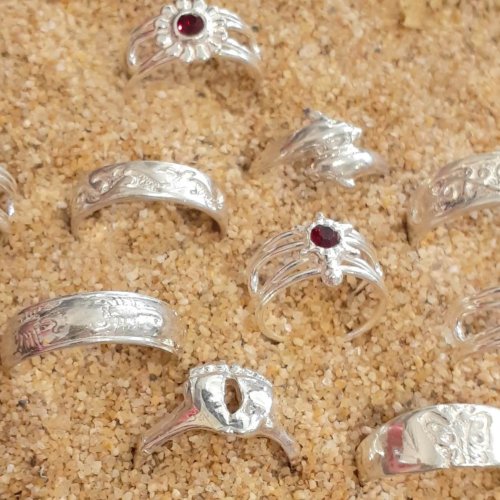 Silver Toe Rings