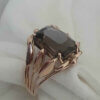 Smokey Topaz 14k Ring - Image 3