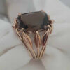 Smokey Topaz 14k Ring - Image 4