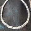 Silver Hugs and Kisses Necklace